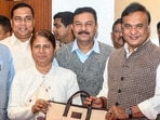 Assam Chief Minister Himanta Biswa with state Finance Minister Ajanta Neog during presentation of the interim Budget for the financial year 2026-27, at the state Assembly, in Guwahati Assam Chief Minister Himanta Biswa with state Finance Minister Ajanta Neog during presentation of the interim Budget for the financial year 2026-27, at the state Assembly, in Guwahati