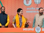 Former Congress leader from Kerala Padmaja Venugopal addresses media after joining Bharatiya Janata Party (BJP) 
