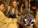 Actor Irrfan with director Tigmanshu Dhulia during the shoot of film Paan Singh Tomar and (inset) documentary director Ranjeeta Kaur