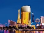 You can walk into some of the hotels and take a free gondola ride down a fake canal, grab a free jello shot, climb to the top floor of a mini-Eiffel. But you won’t get a glass of water. You can walk into some of the hotels and take a free gondola ride down a fake canal, grab a free jello shot, climb to the top floor of a mini-Eiffel. But you won’t get a glass of water.