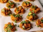 Easy party snacks recipe with biscuits.