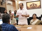 Rajan J. Pallan, UDF candidate from Thrissur constituency Rajan J. Pallan, UDF candidate from Thrissur constituency