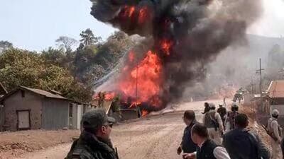 A gunfight reportedly broke out between Tangkhul Naga village volunteers and Kuki armed groups in the early hours of Friday . (Representative photo) A gunfight reportedly broke out between Tangkhul Naga village volunteers and Kuki armed groups in the early hours of Friday . (Representative photo)