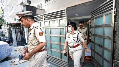 The murder of the 22-year-old daughter of an IRS officer in South Delhi has raised serious concerns over safety in households. (Photo: Sanjeev Verma/HT) The murder of the 22-year-old daughter of an IRS officer in South Delhi has raised serious concerns over safety in households. (Photo: Sanjeev Verma/HT)