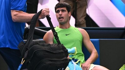 Carlos Alcaraz withdrew from the upcoming French Open. (AFP)