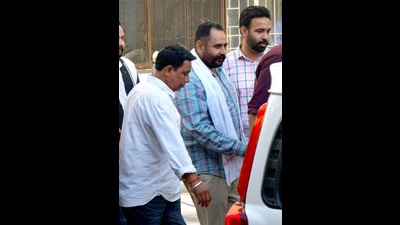 The Sanaur MLA is currently in judicial custody in Bathinda Central Jail. (ANI photo)