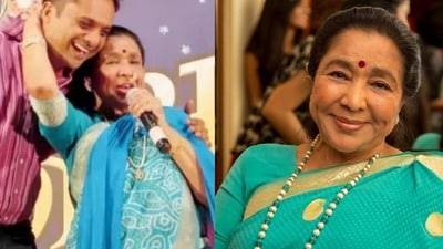 ‘ঘুমের মধ্যেই…' আশা ভোঁসলের মৃত্যু প্রসঙ্গে যা বললেন তাঁর নাতি