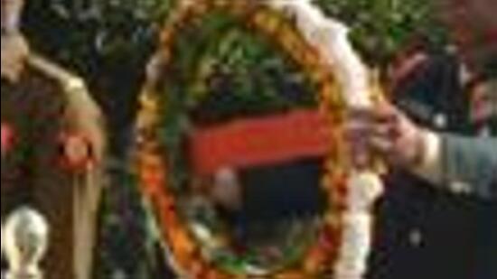 The army paid tributes to Fazal Hussain Tahir, a key figure in Operation Sarp Vinash, during his last rites at his native village, Murrah in Poonch district. Tahir, 62, passed away on April 22 in Uttarakhand. (Representational image)