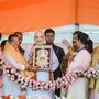 পশ্চিমবঙ্গে ভোট প্রচারে অমিত শাহ। (ছবি সৌজন্যে এএনআই)