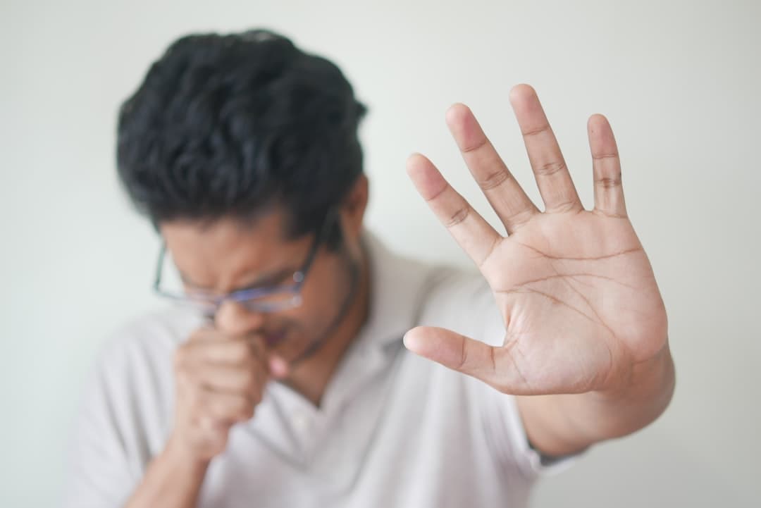 Persistent coughing can be a sign of a growing cancer. (Unsplash) Persistent coughing can be a sign of a growing cancer. (Unsplash)