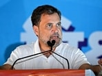Congress leader Rahul Gandhi addressed an election rally in Bengal’s Hooghly district. (AFP)