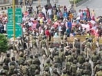 Over 30 injured in Manipur as COCOMI agitation turns violent; protesters clash with security forces during march to submit memorandum in Imphal.