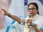 Howrah: West Bengal Chief Minister Mamata Banerjee addresses a public meeting ahead of the second phase of the state Assembly elections.