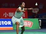 Two-time Olympic medallist Pusarla V. Sindhu. (AFP)