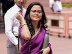 TMC MP Mahua Moitra during the Special session of Parliament