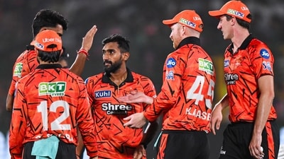 It was SRH's death bowling that proved to be a difference maker. Led by their captain, the unit only conceded 44 in the last five overs, containing the damage and ensuring that the total was 228/6 rather than something closer to 250. (ANI Picture Service)
