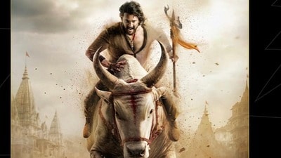 వారణాసి పోస్టర్ లో మహేష్ బాబు (x/varanasi) వారణాసి పోస్టర్ లో మహేష్ బాబు (x/varanasi)