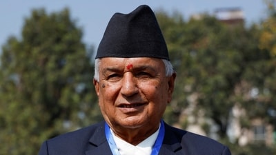 Nepal’s President Ramchandra Paudel. (REUTERS)