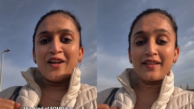 An Indian woman spoke about homesickness, saying missing family moments was the true cost of living abroad. (Instagram/inner_voice_chronicles) An Indian woman spoke about homesickness, saying missing family moments was the true cost of living abroad. (Instagram/inner_voice_chronicles)