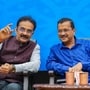 অশোক মিত্তল ও অরবিন্দ কেজরিওয়াল(PTI)