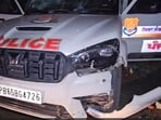 Bhawanigarh deputy superintendent of police (DSP) Rahul Kaushal confirmed that three cops sustained injuries due to the scuffle. (HT)