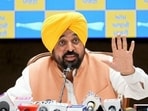 Chief minister Bhagwant Mann accused the BJP of trying to break the Aam Aadmi Party and the leaders of betraying the people of Punjab. (Sourced)