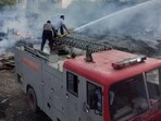 Fires broke out across warehouse, slum and bus within hours; officials cite wind, combustibles and engine fault as likely triggers. (HT)
