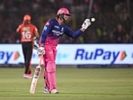 Rajasthan Royals' Vaibhav Sooryavanshi during the IPL 2026 match between Rajasthan Royals and Sunrisers Hyderabad,
