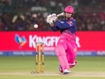 Jaipur: Rajasthan Royals' Vaibhav Sooryavanshi plays a shot. Jaipur: Rajasthan Royals' Vaibhav Sooryavanshi plays a shot.
