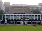 The construction will likely be completed around two month from now and a budget of <span class='webrupee'>₹</span>30 lakh has been allocated for the same, officials said. (HT) The construction will likely be completed around two month from now and a budget of <span class='webrupee'>₹</span>30 lakh has been allocated for the same, officials said. (HT)