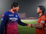 Vaibhav Sooryavanshi and Ishan Kishan chatted for a while after the end of the RR-SRH match. Vaibhav Sooryavanshi and Ishan Kishan chatted for a while after the end of the RR-SRH match.