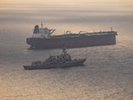The USS Rafael Peralta intercepted an ‘Iranian-flagged ship’ on April 24 when it was trying to sail to a port in Iran. u.s. centcom