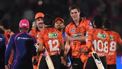 సన్​రైజర్స్​ హైదరాబాద్​ టీమ్.. (REUTERS)