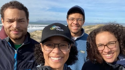 A picture of the WHCD shooting suspect Cole Allen with three of his siblings, Gabriel, Stephanie and Avriana. (X\ @JessicaCostescu) A picture of the WHCD shooting suspect Cole Allen with three of his siblings, Gabriel, Stephanie and Avriana. (X\ @JessicaCostescu)