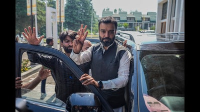 Member of Parliament from Srinagar, Aga Ruhullah Mehdi on Sunday charged at his party National Conference-led union territory government for allegedly forsaking the fight for Article 370 and constitutional protections to Jammu and Kashmir. (AP File) Member of Parliament from Srinagar, Aga Ruhullah Mehdi on Sunday charged at his party National Conference-led union territory government for allegedly forsaking the fight for Article 370 and constitutional protections to Jammu and Kashmir. (AP File)