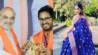 স্বামীর হয়ে ডিজিটালি ভোটপ্রচার ঋতিকার