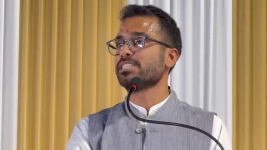 Gautam Khattar, founder of an outfit named Sanatan Mahasangh, was arrested in Kullu district on Friday after days of search in connection with the case registered earlier this week. (X/Gautam Khattar)