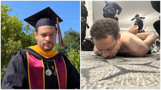 Cole Tomas Allen reportedly attempted to shoot Trump officials outside the White House Correspondents’ Dinner, targeting attendees at the Washington Hilton. (Cole Allen/Linkedin; Donald Trump/Truth Social )
