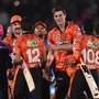సన్​రైజర్స్​ హైదరాబాద్​ టీమ్..