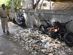 Three people died in an accident early in the wee hours of Monday near Parsi Gate, Kaivalyadhama Signal on the Marine Drive said the Marine Drive police. The police said the 19-year-old was celebrating his birthday and had picked up his female friend from Marine Drive when he was heading on the North bound lane a senior citizen was crossing the road,