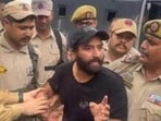 Aam Aadmi Party MLA Mehraj Malik was arrested under the stringent Public Safety Act (PSA) for allegedly disturbing public order in Doda district on September 8, 2025. (HT file photo)