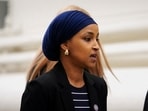 Ilhan Omar at the US House of Representatives on March 5, 2026.