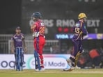 Nicholas Pooran was cleaned up off the first ball.