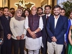 efence Minister Rajnath Singh during a meeting with members of the Indian diaspora, in Bishkek, Kyrgyz Republic. (@IndiaInKyrgyz)