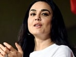 Punjab Kings' co-owner Preity Zinta is often seen cheering for her team during the IPL matches. (ANI Photo)
Punjab Kings' co-owner Preity Zinta is often seen cheering for her team during the IPL matches. (ANI Photo)