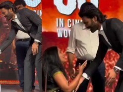 ధనుష్ కాళ్లపై పడి షాక్ ఇచ్చిన లేడి ఫ్యాన్- సున్నితంగా వారించిన హీరో- వీడియో వైరల్
