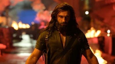 Ranveer Singh's still as Hamza from Dhurandhar The Revenge. Ranveer Singh's still as Hamza from Dhurandhar The Revenge.