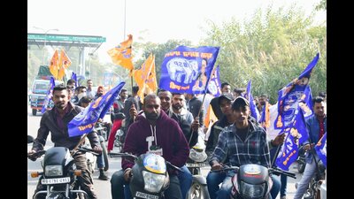 From a nearly 16% vote share in 1992 and nine MLAs during the 1992–97 period, the BSP’s decline has been steady, and in the 2022 state polls, it managed just a 1.77% vote share. From a nearly 16% vote share in 1992 and nine MLAs during the 1992–97 period, the BSP’s decline has been steady, and in the 2022 state polls, it managed just a 1.77% vote share.