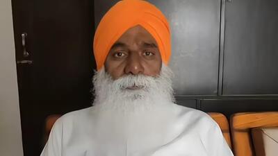 Suspended Congress MLA Jarnail Singh defied his party leadership’s boycott call and attended the special session of the Haryana assembly in Chandigarh on Monday. (HT Photo)
