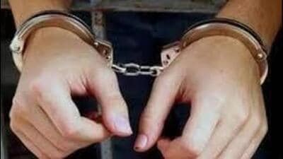 The FIR is registered under Section 125 of the Bharatiya Nyaya Sanhita and Sections 25 and 27 of Section 5 or Section 7 (prohibited arms) of the Arms Act. (HT PHOTO)